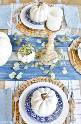 Elegant and Gorgeous Thanksgiving Tables - A Blissful Nest