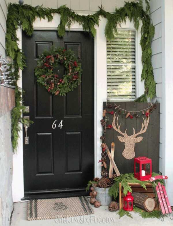 25 BEST Christmas Front Porches Ideas for The Holidays