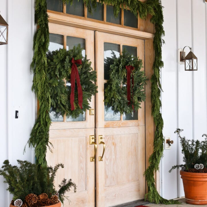 Image for Simple Christmas Porch Decor