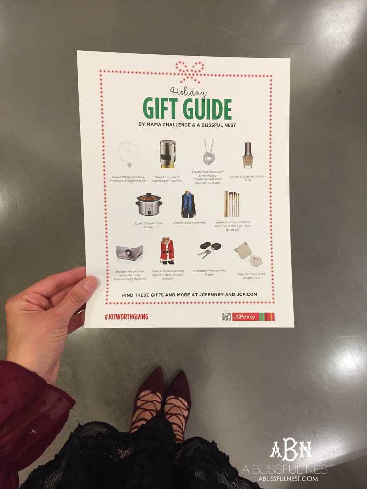 JCPenney has the most meaningful and affordable gifts this year for Christmas. Grab my ideas on the must-have items to pick up from your local store! See more on https://ablissfulnest.com/ #ad #JoyWorthGiving 