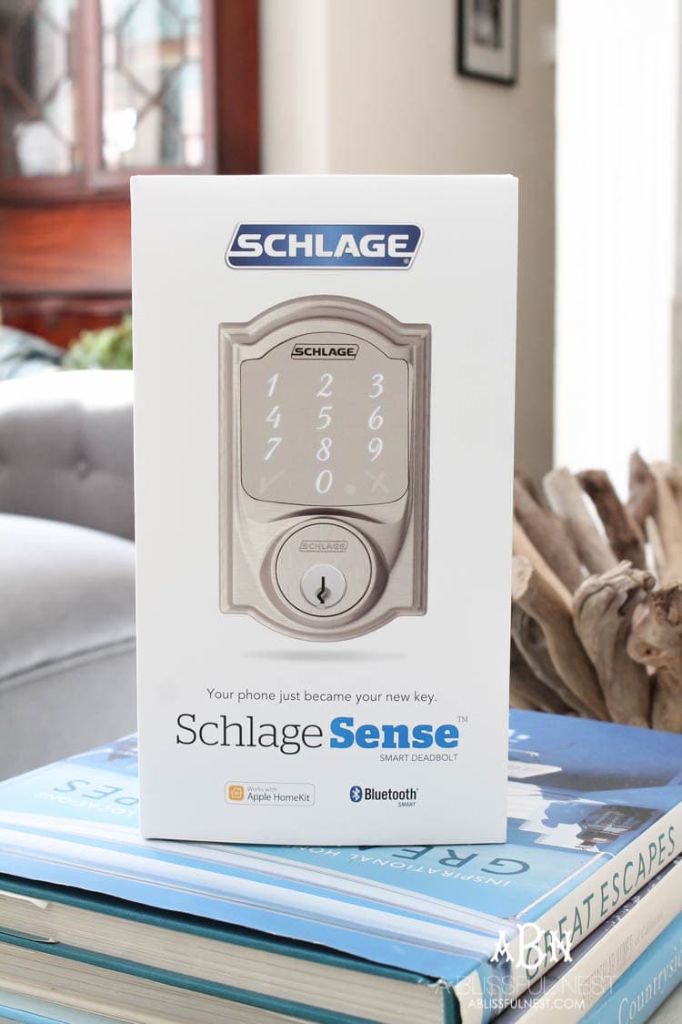 Get your home ready for the holidays with a simple and easy update. I ADORE Schlage hardware and its stylish look and secure features! See more on https://ablissfulnest.com/
