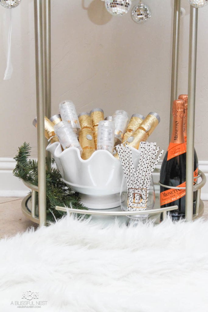 New Year’s Eve Essentials + Tips For The Best NYE Bar Cart