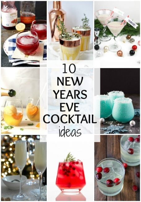 10 New Years Eve Cocktail Ideas - A Blissful Nest