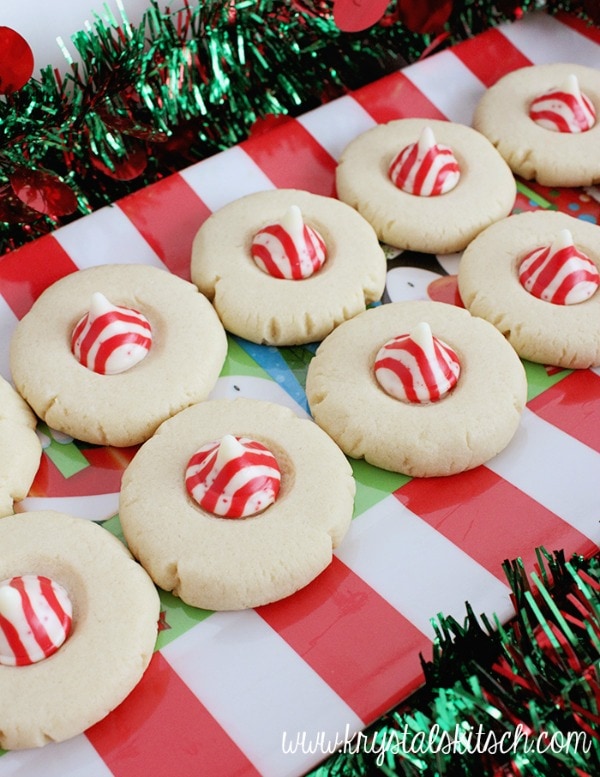Peppermint Sugar Cookies, 30 Delicious Christmas Cookie Recipes via A Blissful Nest