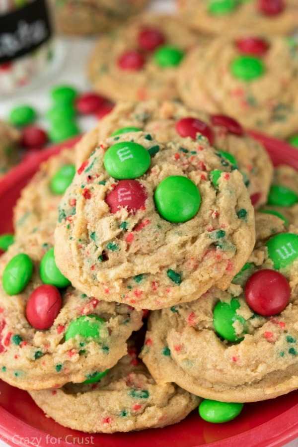 Santa's Favorite Cookies, Brown Sugar Pudding Cookies, 30 Delicious Christmas Cookie Recipes via A Blissful Nest