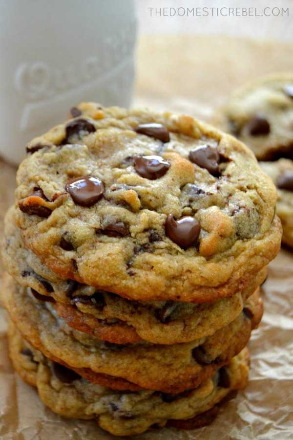 Ultimate Chocolate Chip Cookies, 30 Delicious Christmas Cookie Recipes via A Blissful Nest