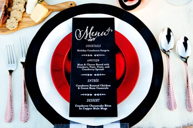 Favorite Things Holiday Dinner Party by Lillian Hope Designs