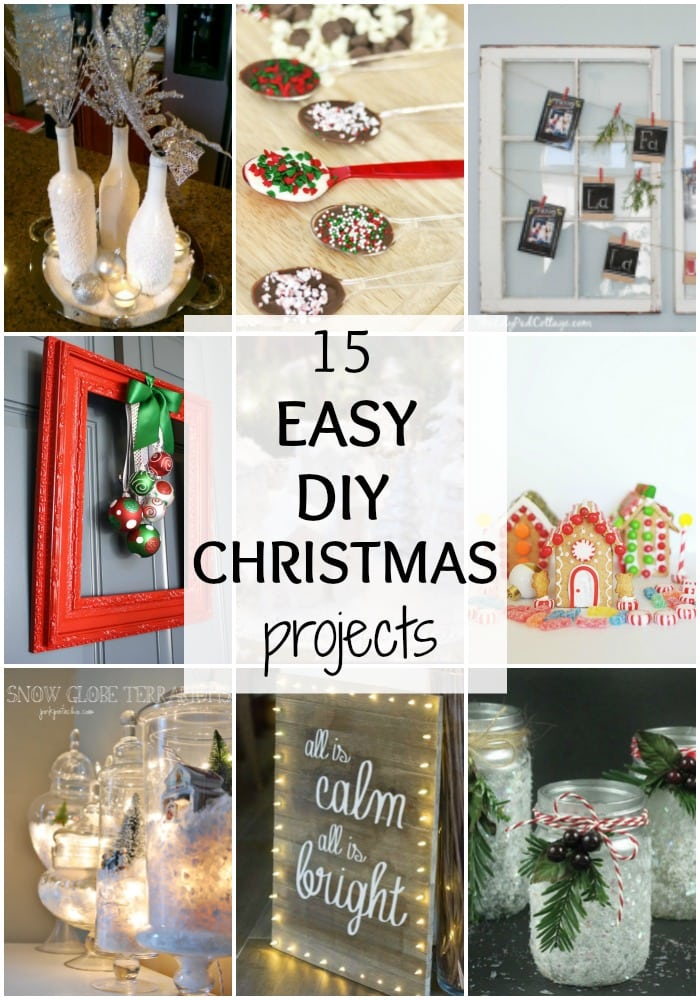 15 Easy DIY Christmas Projects You'll Love - A Blissful Nest