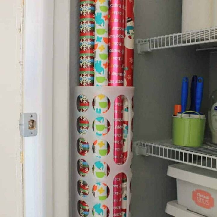 Image for Creative Wrapping Paper Storage