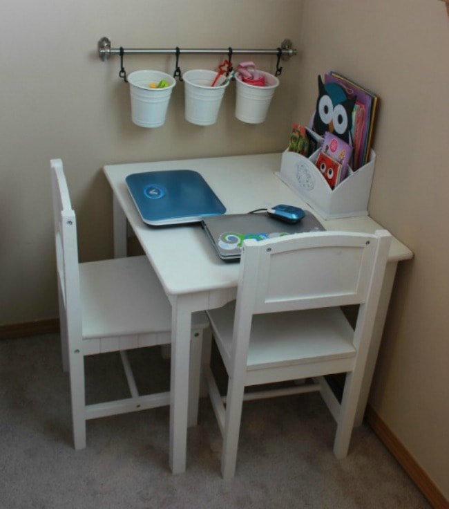 Thrifty Northwestern Mom, Playroom Organization Ideas via A Blissful Nest