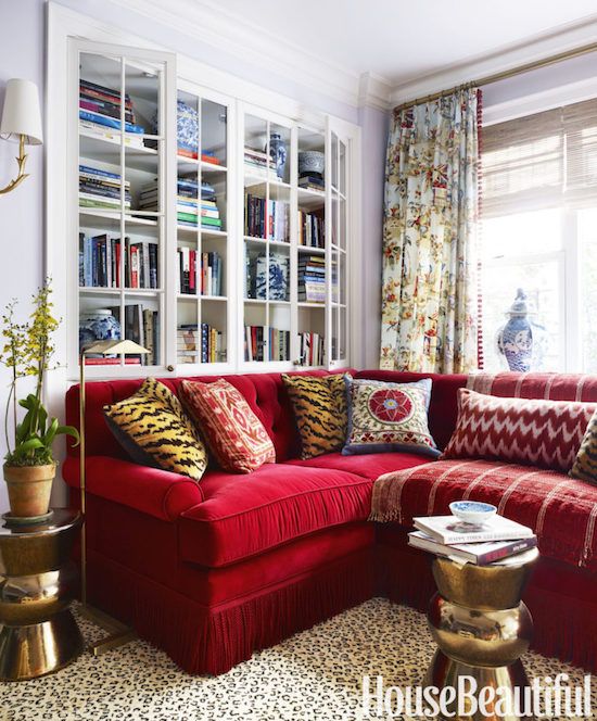 Do you love the color red but don’t know how to add it into your home decor? We’ve got design tips just for you on how to use red in your home and paint colors to choose from. Check out A Blissful Nest for more details. https://ablissfulnest.com/ #designtips #interiordesign #reddecor #paintcolor #redpaintcolor