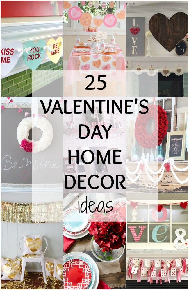 These are the BEST Valentine's Day home decor ideas! See more on https://ablissfulnest.com/