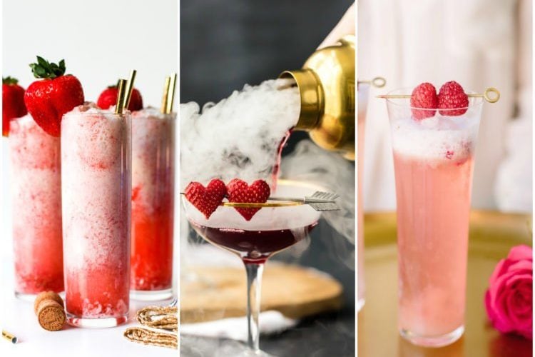 Valentine Cocktails Recipes 20 Delicious Valentine s Day Cocktail Recipes with Lots of 