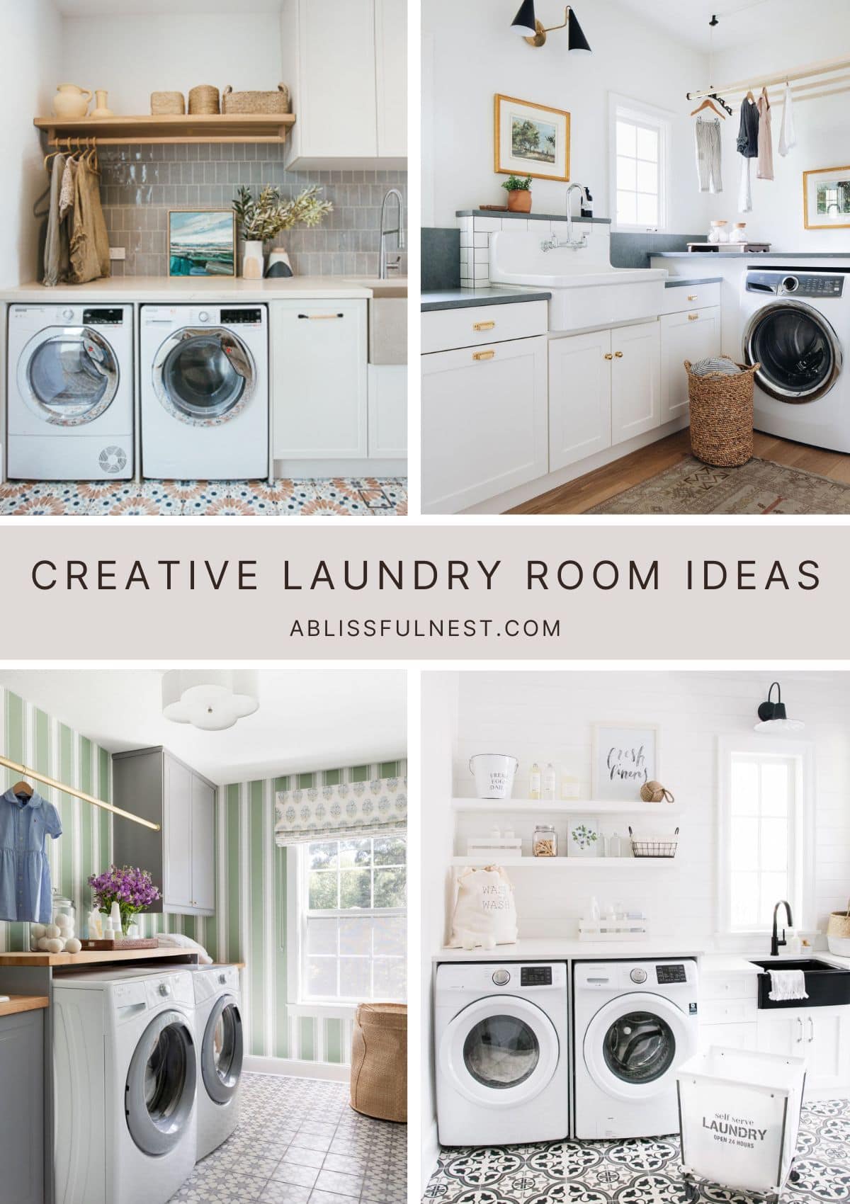 Creative Laundry Room Ideas