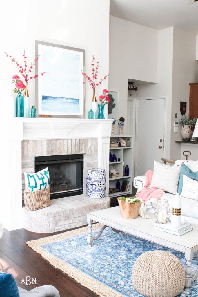 Spring Living Room Refresh Ideas with Fresh Spring Colors