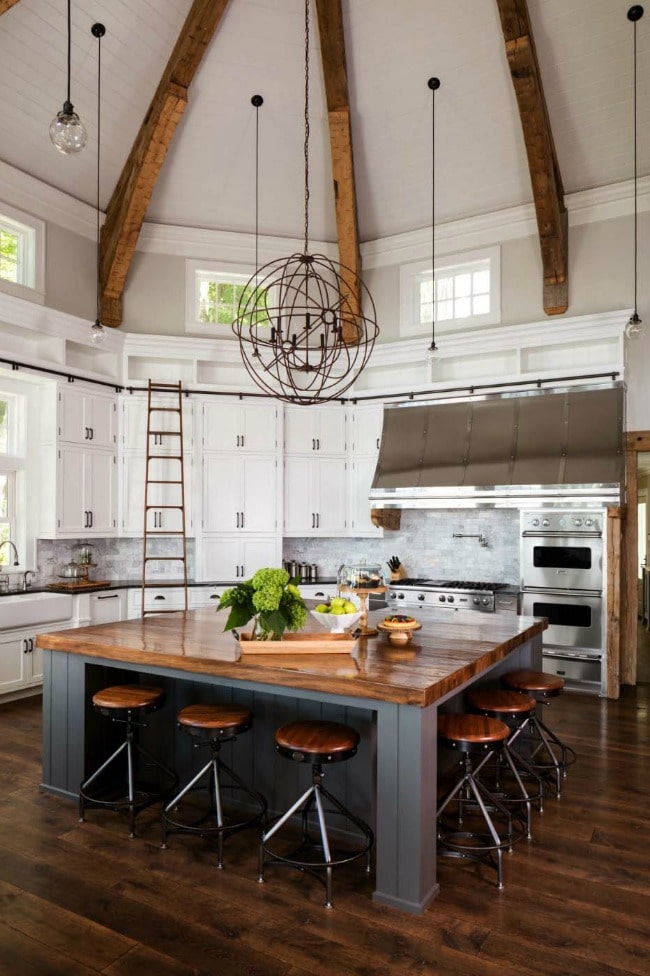 14 Modern Farmhouse Kitchen Decorating Ideas