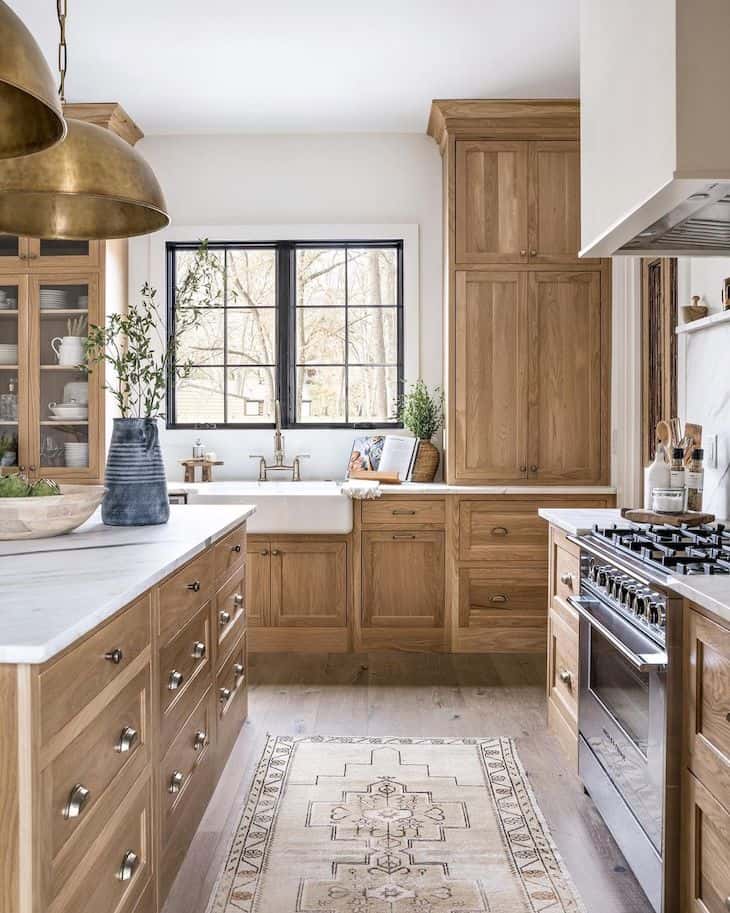 modern farmhouse kitchen cabinets
