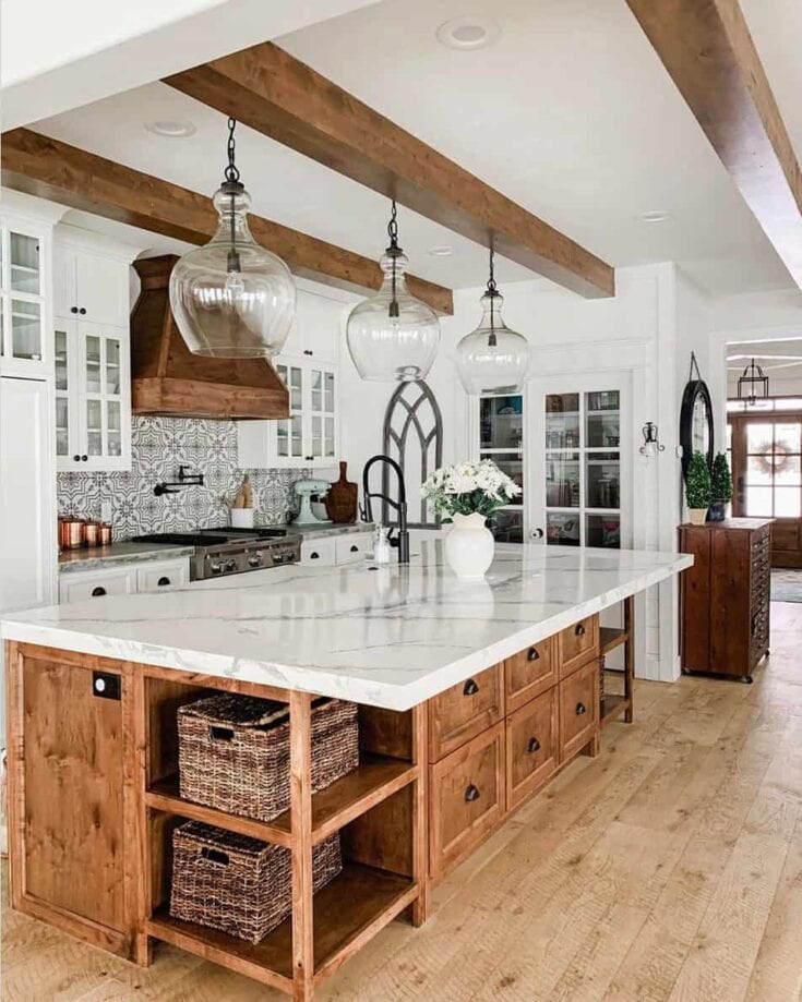 20 Modern Farmhouse Kitchens With Rustic Flare