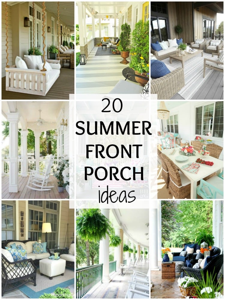 20 Summer Front  Porches  to Get You Ready For Summer