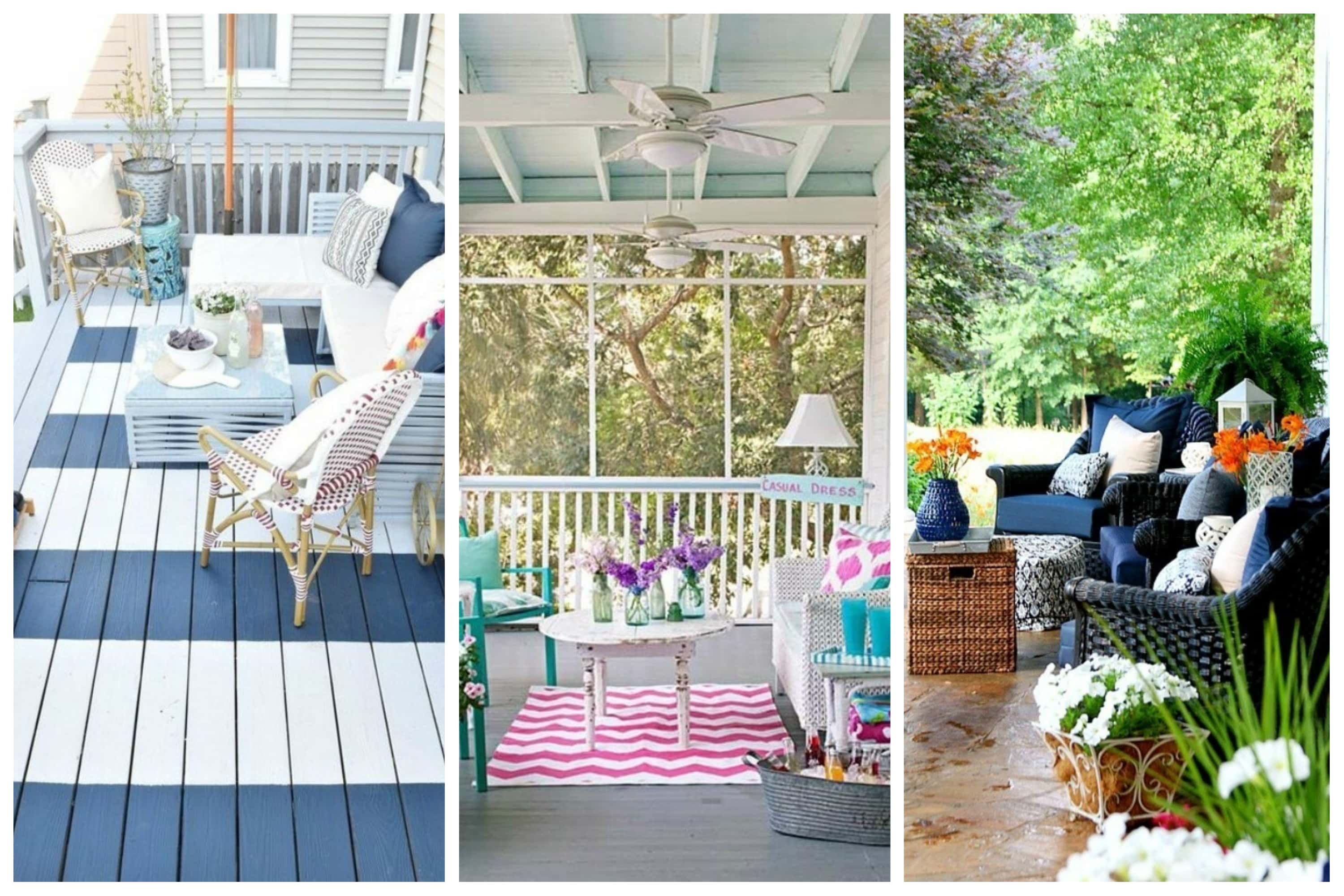 20 Beautiful Summer Front Porches