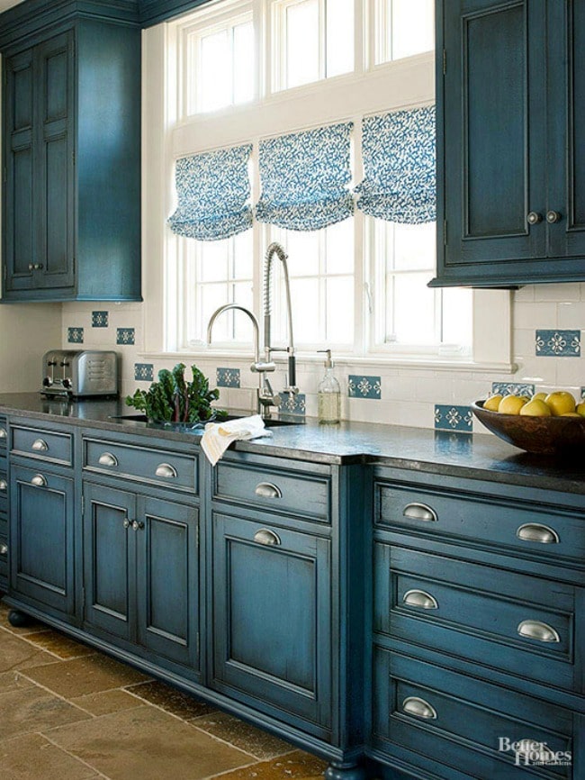 30 Gorgeous Blue Kitchen Decor Ideas