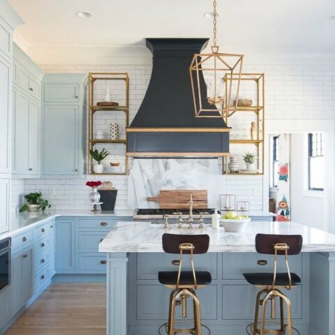 These are the most gorgeous blue kitchen ideas for any design style!