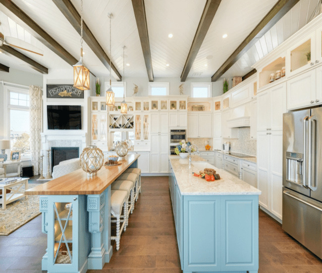 These are the most gorgeous blue kitchen ideas for any design style!
