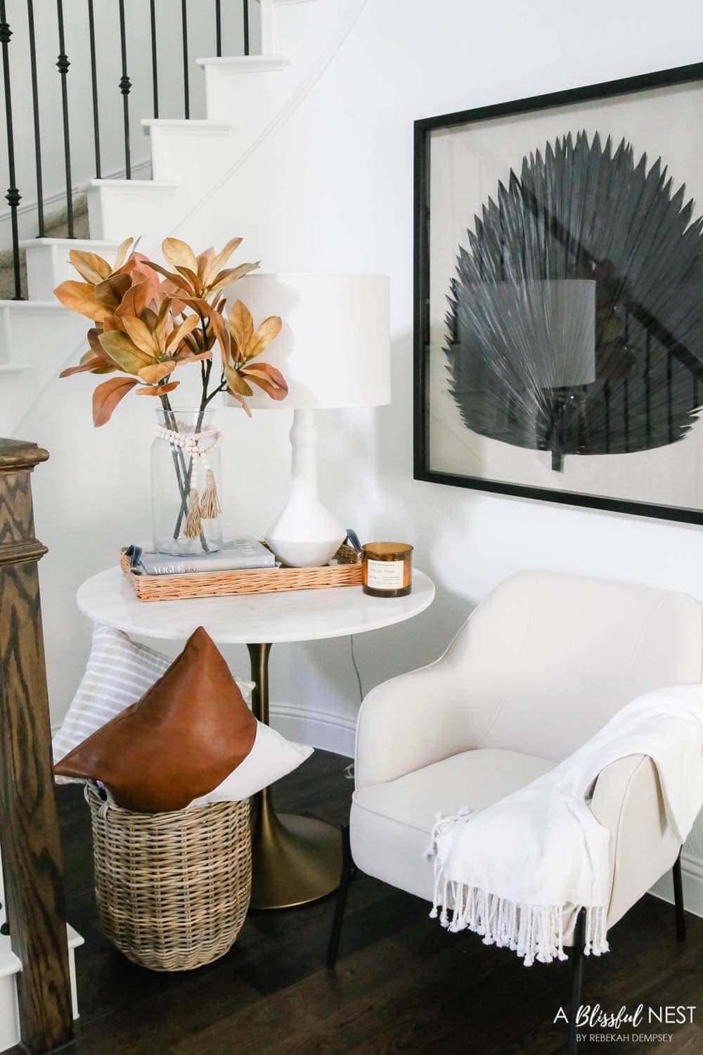 Best Fall Entryway Decor Ideas | A Blissful Nest