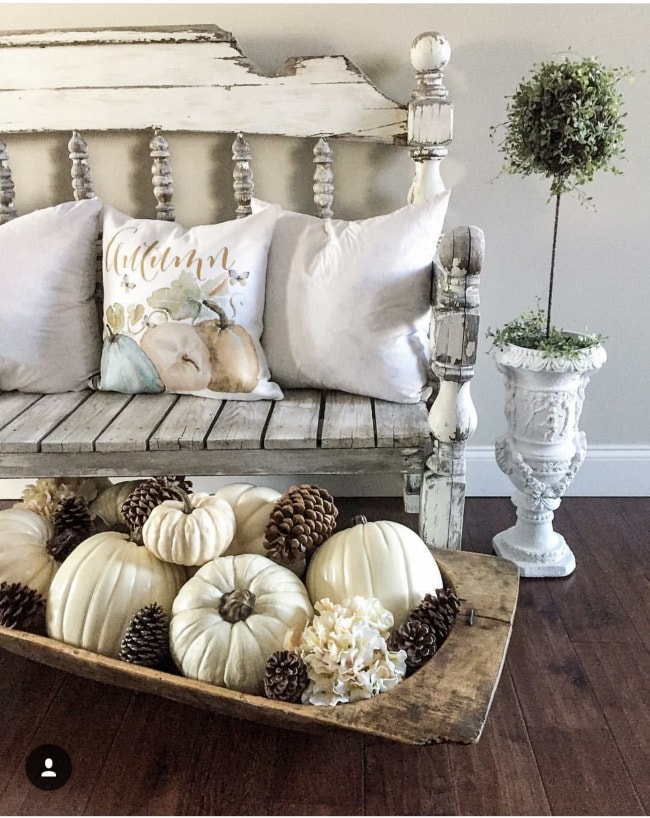 20 gorgeous neutral fall decor ideas from cottage farmhouse style to more modern touches!