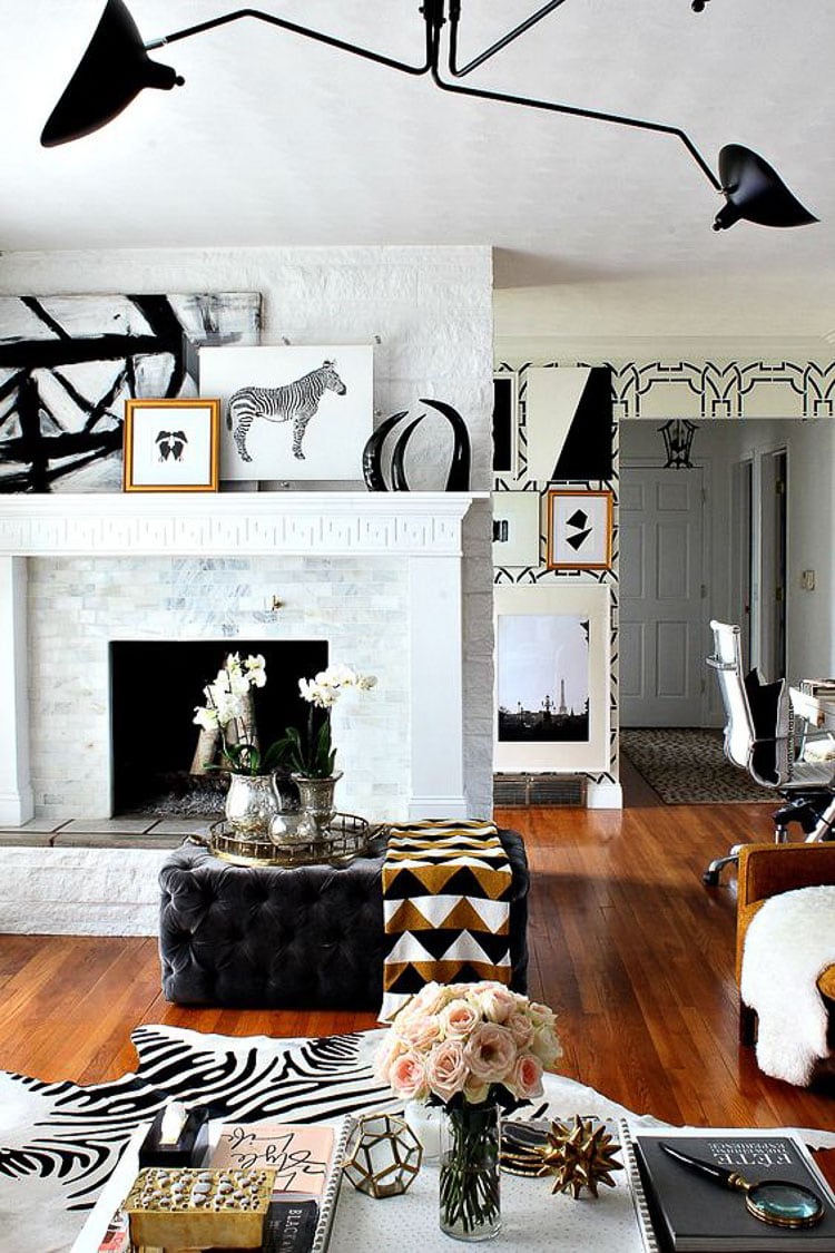 A perfect guide on how to accessorize a mantel and keep a timeless look for your fireplace. For more ideas visit https://ablissfulnest.com #interiortips #designideas #mantelstyling