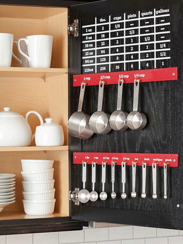 These are the most brilliant kitchen organization hacks ever! See more on https://ablissfulnest.com/ #kitchenorganization #organizationideas #kitchenhacks