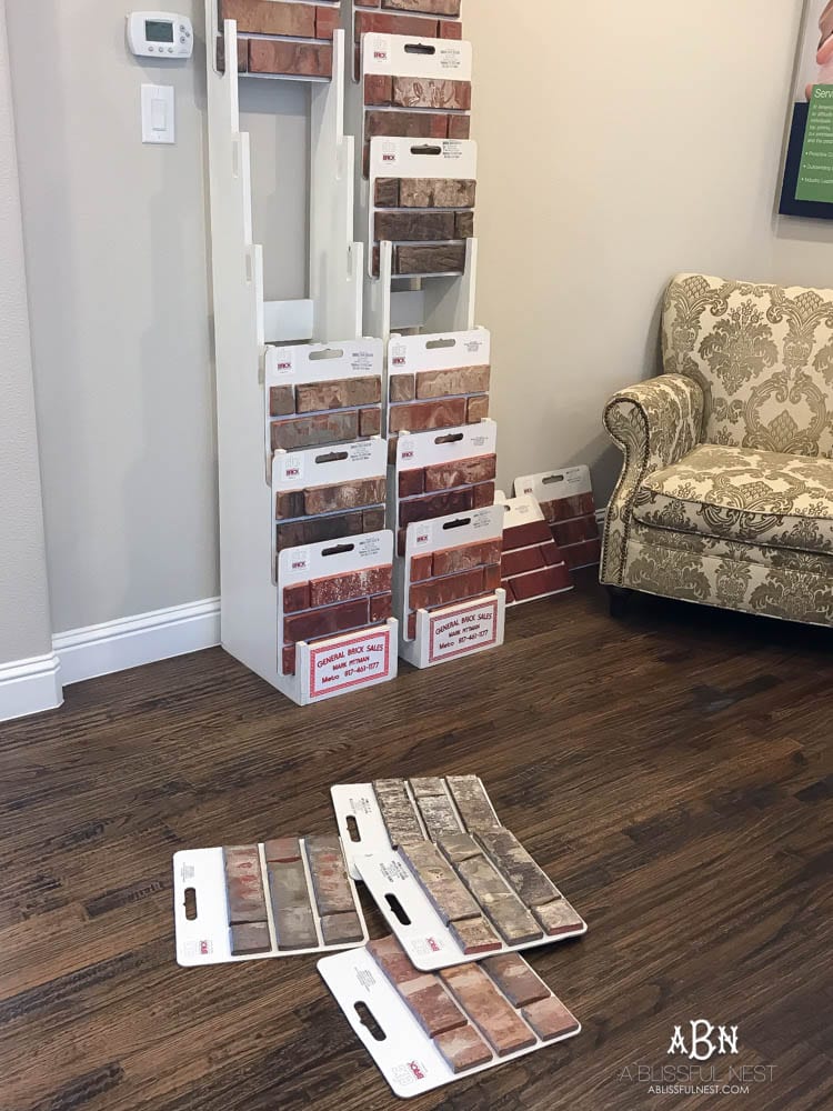 With so many options, how are you supposed to know how to choose brick for your home? The sample room is where to start!