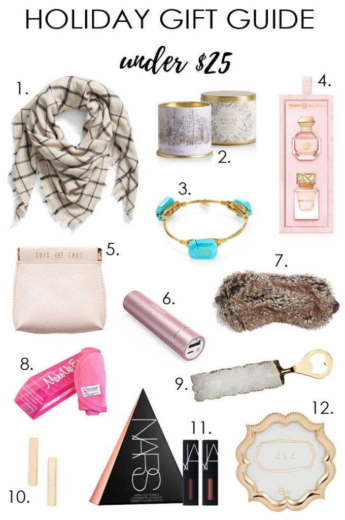 Holiday Gift Ideas: Under $25, Under $50 and Under $100 - A Blissful Nest