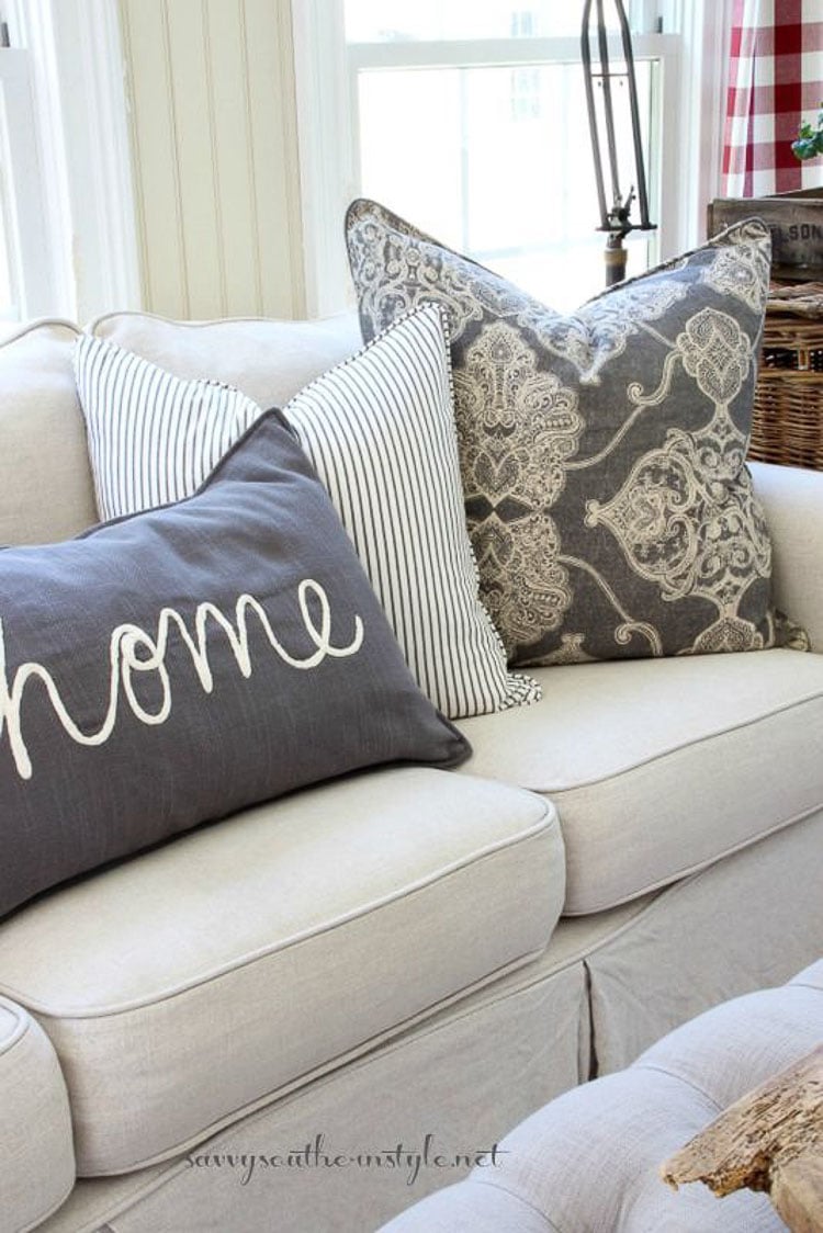 How To Style Throw Pillows: 3 Designer Styling Tips | A Blissful Nest