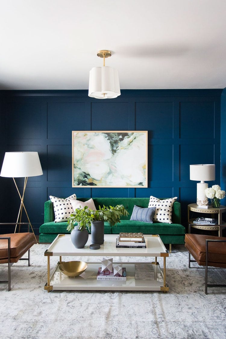 throw pillows for blue couch