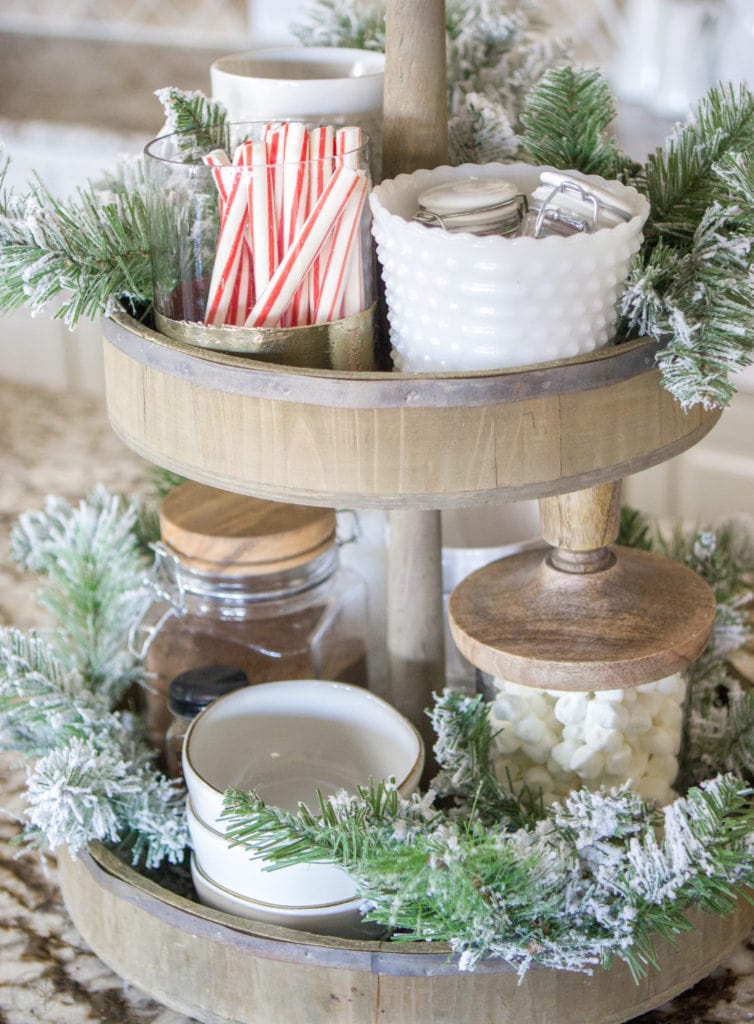 Tabletop Hot Cocoa Station