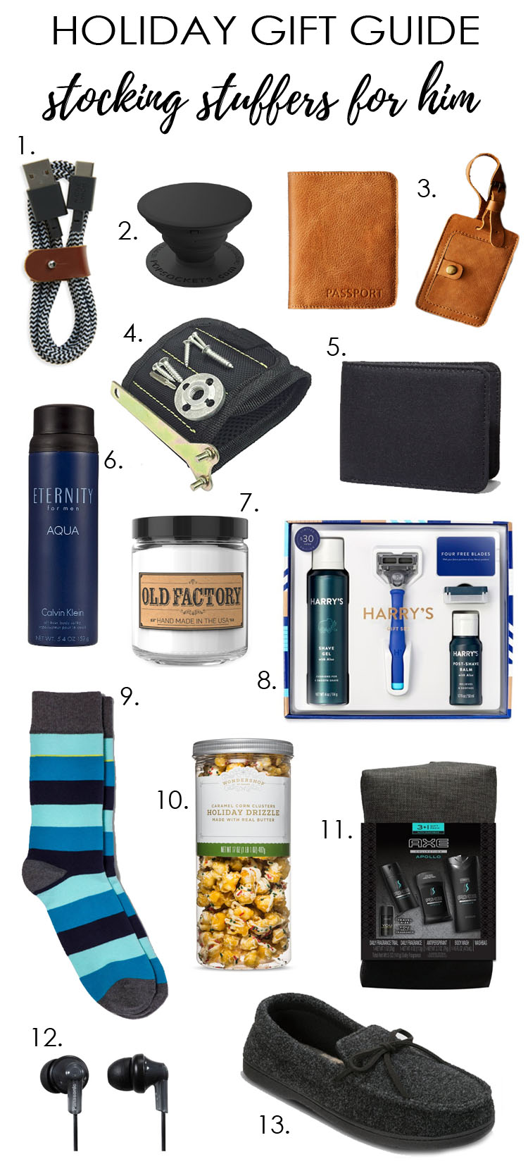 stocking stuffers for men — Hello Honey