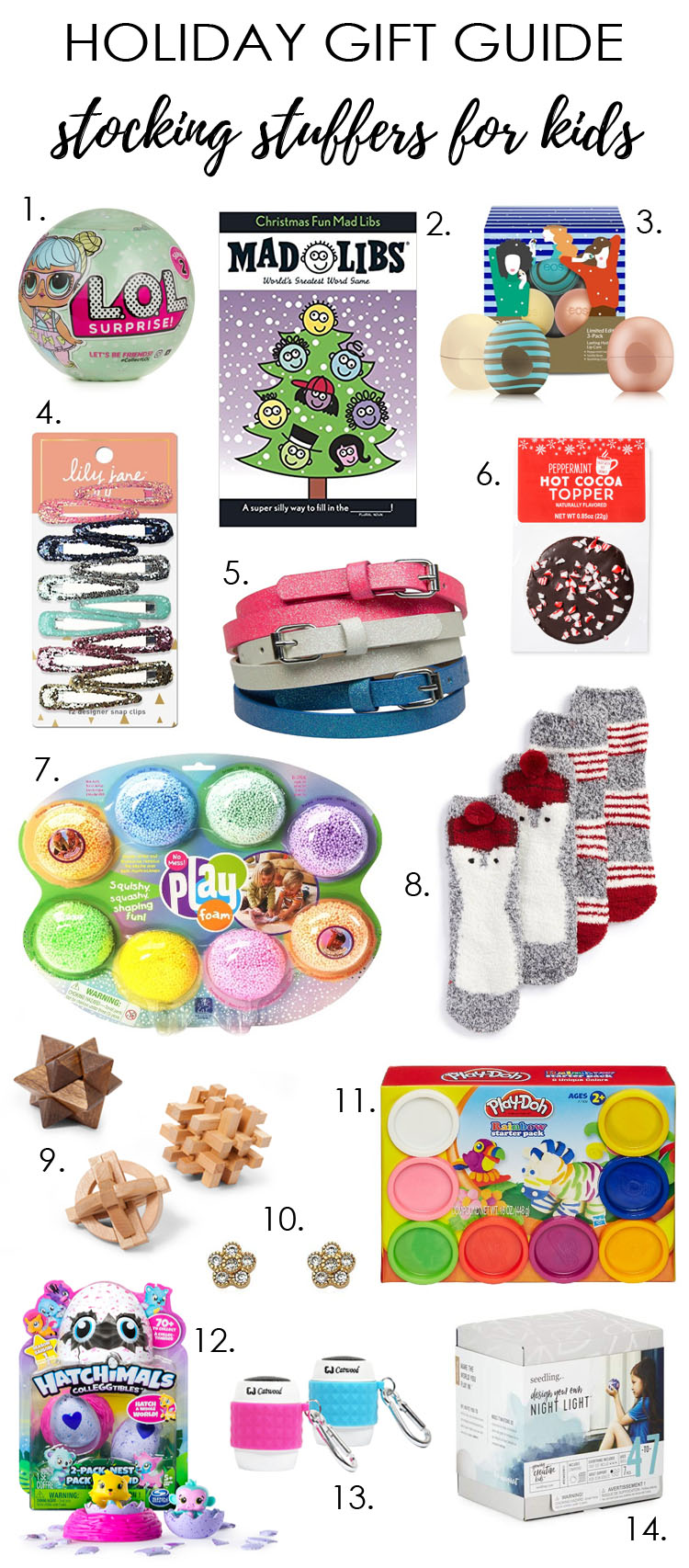 holiday gift guide : stocking stuffers for kids and adults – almost makes  perfect