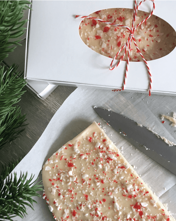 Old Fashioned Peppermint White Chocolate Fudge Recipe