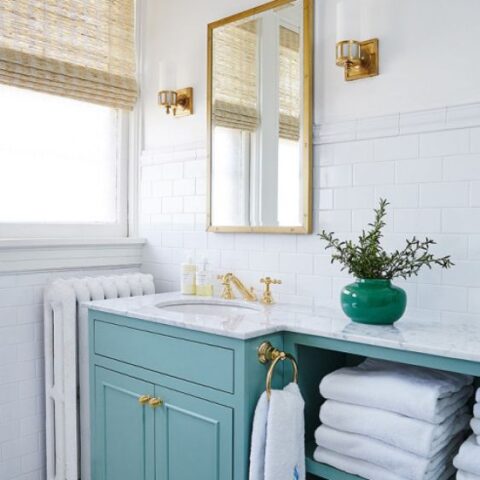 Do you love the color turquoise but don&rsquo;t know how to add it into your home decor? We&rsquo;ve got design tips just for you on how to use turquoise in your home and paint colors to choose from. Check out A Blissful Nest for more details. https://ablissfulnest.com/ #designtips #interiordesign #turquoisedecor #paintcolor #turquoisepaintcolor #blue #turquoise #aqua