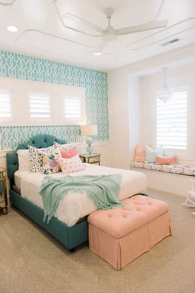 How To Decorate With Turquoise 5 Design Tips A Blissful Nest - Bedroom Decorating Ideas Turquoise