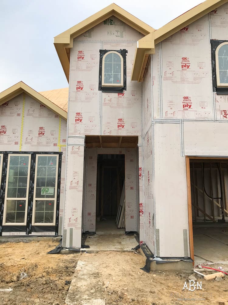 Love following along on the updates on this lake house being built! #lakehouse #newconstruction #homedecor #homebuilding