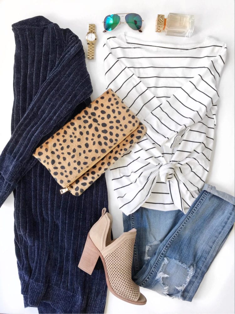 Put this look together easily with all the items linked in this post! #fashion #outfitideas #momstyle