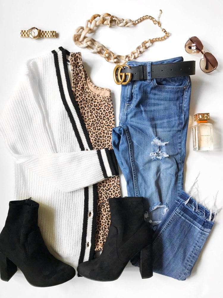 Put this look together easily with all the items linked in this post! #fashion #outfitideas #momstyle