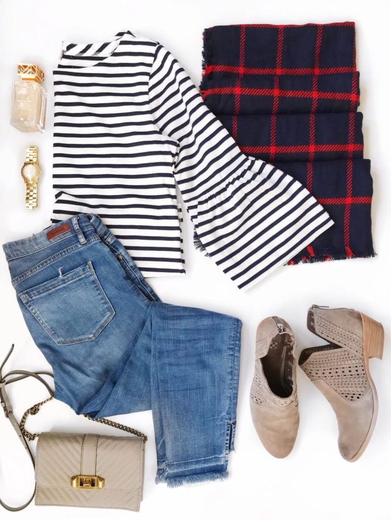 Put this look together easily with all the items linked in this post! #fashion #outfitideas #momstyle