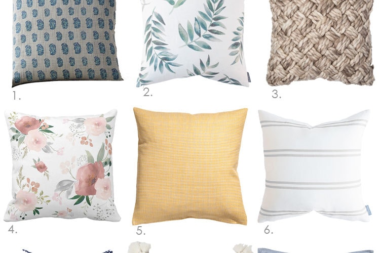 spring pillows