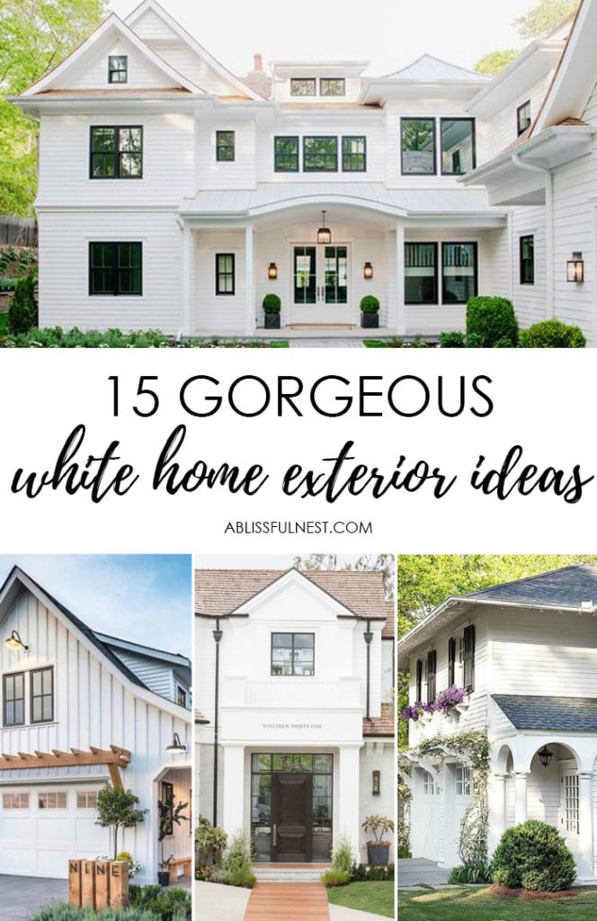 15 Best White Home Exterior Ideas to Up Your Curb Appeal