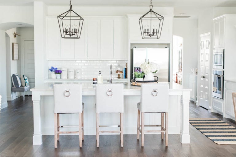 Our Coastal White Kitchen + White Kitchen Design Elements