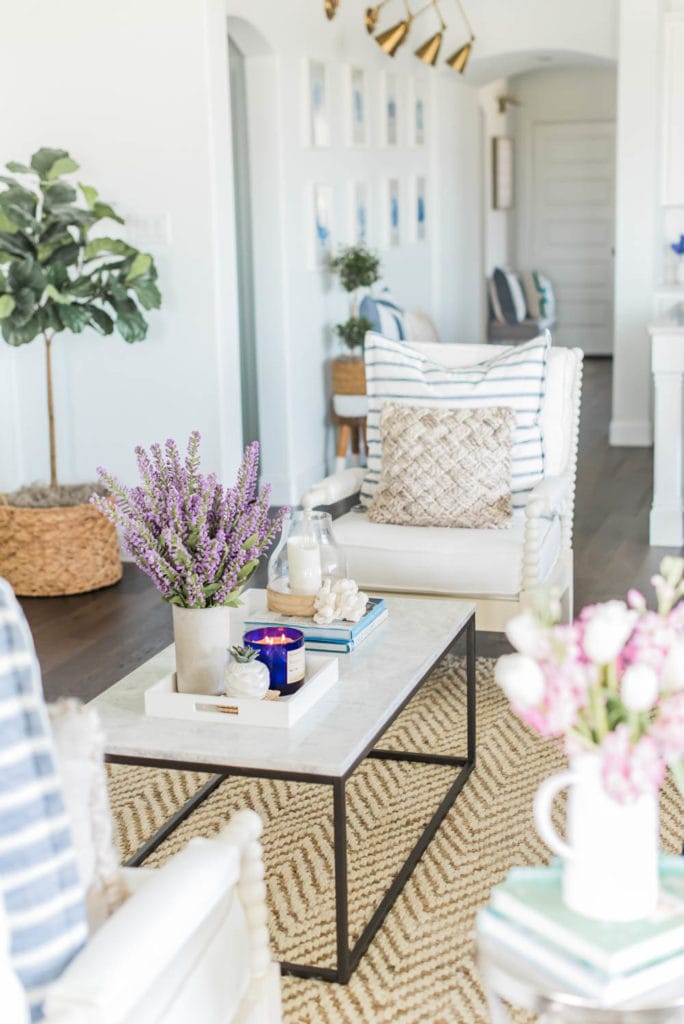 Summer Living Room Home Decor Ideas + Loveliest Looks of Summer