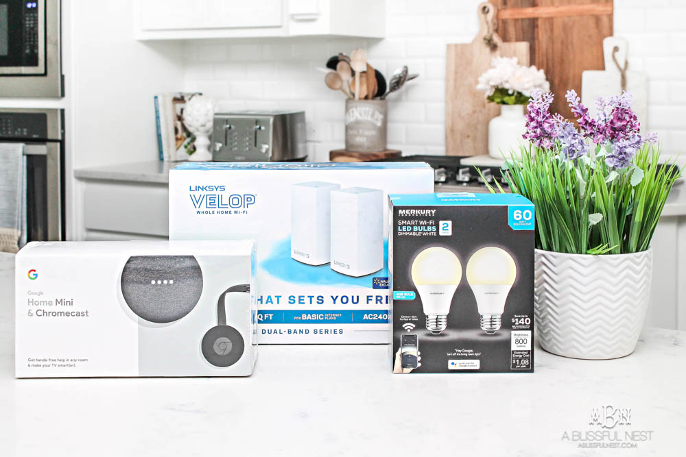 Tips to making your home a smart home. #ABlissfulNest #ad #WalmartWOW